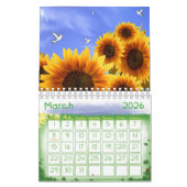 2025 Kalender Zonnebloem (Mar 2026)