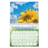 2025 Kalender Zonnebloem (Mar 2027)