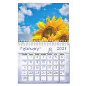 2025 Kalender Zonnebloem (Feb 2027)