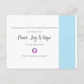 2025 Kalenderfoto Corporate Kerstmis Nieuwjaar Briefkaart (Achterkant)