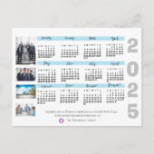 2025 Kalenderfoto Corporate Kerstmis Nieuwjaar Briefkaart (Voorkant)