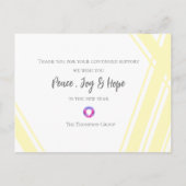 2025 Kalenderfoto Corporate Kerstmis Nieuwjaar Briefkaart (Achterkant)