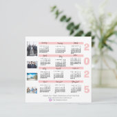 2025 Kalenderfoto Corporate Kerstmis Nieuwjaar Kaart (Staand voorkant)