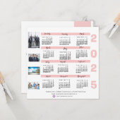 2025 Kalenderfoto Corporate Kerstmis Nieuwjaar Kaart (Voorkant / Achterkant in situ)