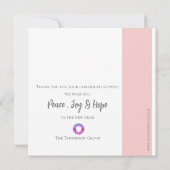 2025 Kalenderfoto Corporate Kerstmis Nieuwjaar Kaart (Achterkant)