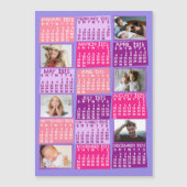 2025 Kalenderjaar Schattigee Mod Photo Collage Mag (Voorkant)