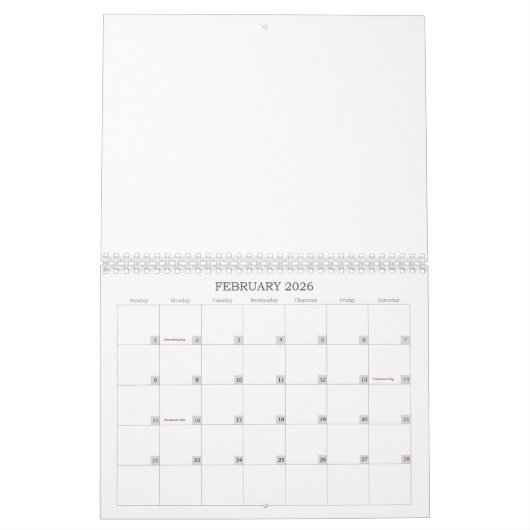 2025  Kalenders door U Kalender (Feb 2026)