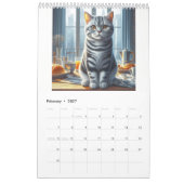 2025 Katten fokken leuke dieren Kalender (Feb 2027)