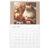 2025 Katten fokken leuke dieren Kalender (Jan 2027)