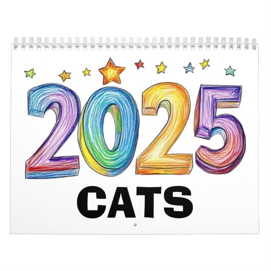 2025 Katten Kalender (Hoes)