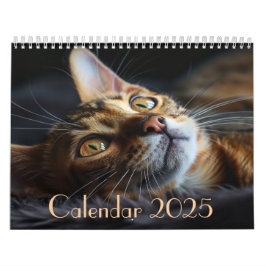 2025  kattenkalender met notities kalender