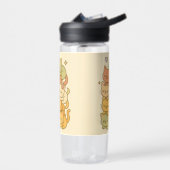 2025 Kawaii Pastel Cat Stack Sticker Waterfles (Links)