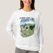 2025 KCA Nationaal Vrouwen T-shirt met lange mouwe (Voorkant)