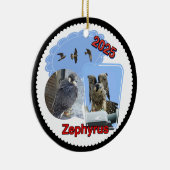 2025 Keramische Cirkel Ornament Zephyrus (Rechts)