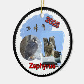 2025 Keramische Cirkel Ornament Zephyrus (Links)