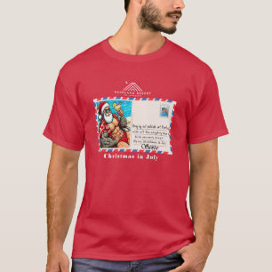 2025 kerst in juli T-shirt