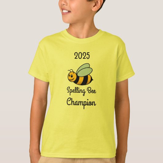 2025 Kinderen Spelling Bee T-shirt (Voorkant)