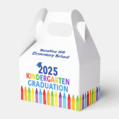 2025 Kindergarten Afstuderen Custom School Party Bedankdoosjes (Voorkant Zijde)