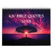 2025 KJV Bijbellandschappen Christelijk Kalender (Hoes)