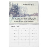 2025 KJV Bijbellandschappen Christelijk Kalender (Feb 2026)