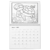 2025 Kleurkalender Kalender (Mar 2027)