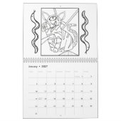 2025 Kleurkalender Kalender (Jan 2027)