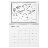 2025 Kleurkalender Kalender (Feb 2027)