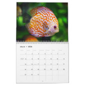 2025 Kleurrijke vis Kalender (Mar 2026)