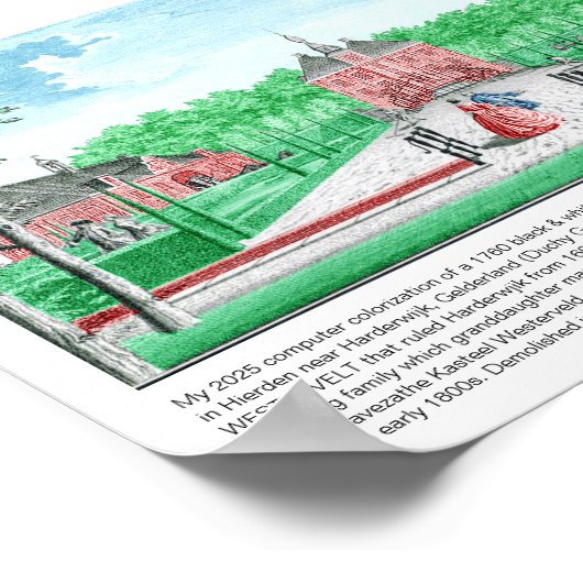 2025 kleurstelling 1760 Print Kasteel De Essenburg (Hoek)