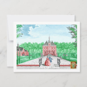 2025 kleurstelling 1760 Print Kasteel De Essenburg Briefkaart