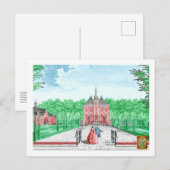 2025 kleurstelling 1760 Print Kasteel De Essenburg Briefkaart (Voorkant / Achterkant)