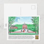 2025 kleurstelling 1760 Print Kasteel De Essenburg Briefkaart (Voorkant / Achterkant)