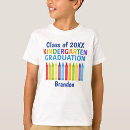 2025 Kleuterschool Afstuderen Custom Afstuderen Ki T-shirt
