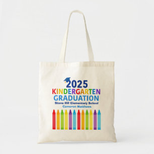 2025 Kleuterschool Afstuderen Schattige Aangepast  Tote Bag