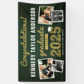 2025 Krijtbord Schets 4 Foto Afstudeerfeest Spandoek (Verticaal)