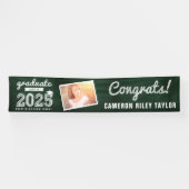 2025 Krijtbord Schets Afstuderen Party Foto Spandoek (Horizontaal)