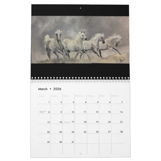 2025 Kunstwerk van Manuela Davis Kalender (Mar 2026)