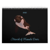2025 Kunstwerk van Manuela Davis Kalender (Hoes)