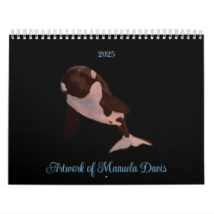 2025 Kunstwerk van Manuela Davis Kalender
