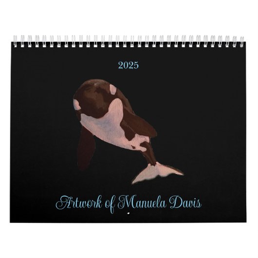 2025 Kunstwerk van Manuela Davis Kalender (Hoes)
