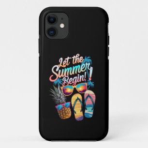 2025 Laat De Zomer Beginnen 2025 Zomer Vakantie Case-Mate iPhone Case