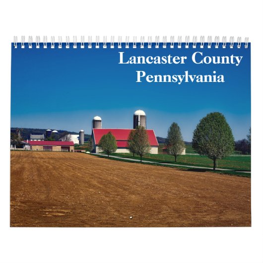2025 Lancaster County, Pennsylvania Kalender (Hoes)