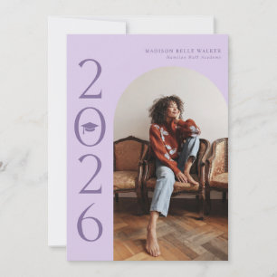 2025 Lavender Arch Afstuderen Aankondiging