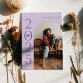 2025 Lavender Arch Afstuderen Aankondiging