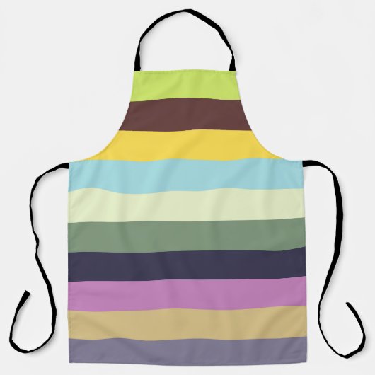 2025 Lente Zomer Stripes Schort (Voorkant)