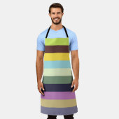 2025 Lente Zomer Stripes Schort (Gedragen)