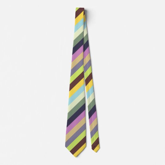 2025 Lente Zomer Stripes Stropdas (Voorkant)