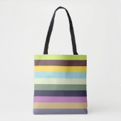 2025 Lente Zomer Stripes Tote Bag (Voorkant)