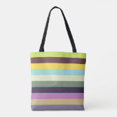 2025 Lente Zomer Stripes Tote Bag (Achterkant)