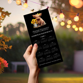 2025 Magnetic Highland Koe Bedrijfskalender